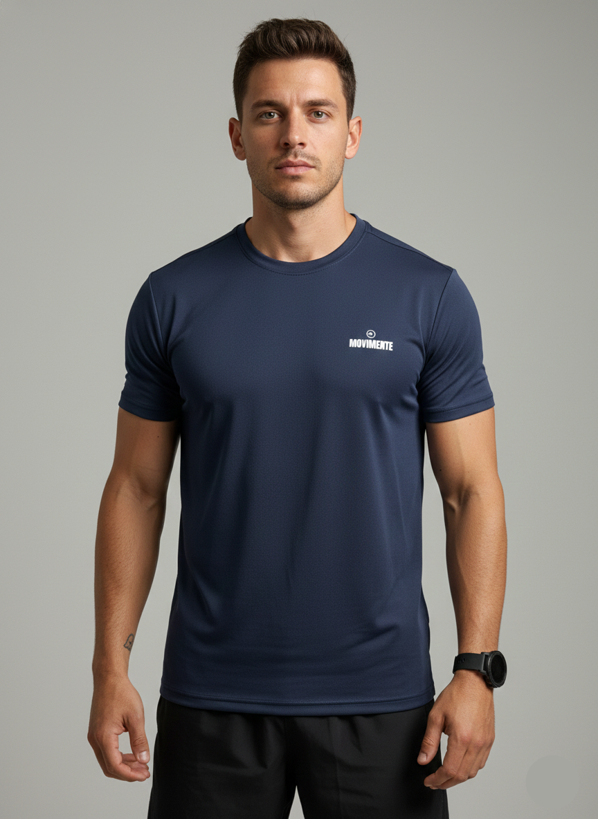 Camiseta Dry Fit Move Azul