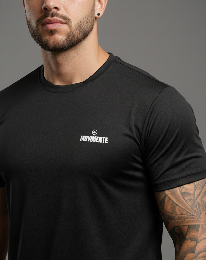 Camiseta Dry Fit Move Preta