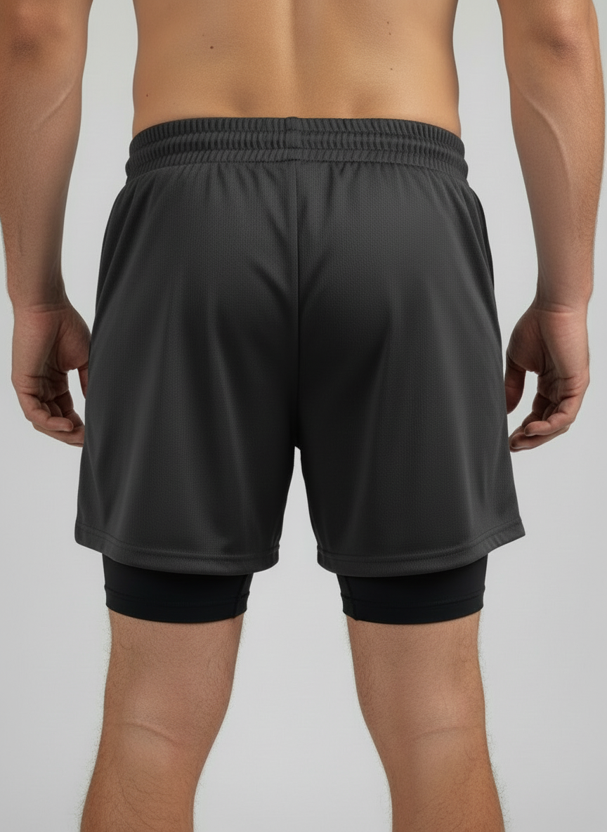 Short Dry Fit 2 em 1 Move Preto