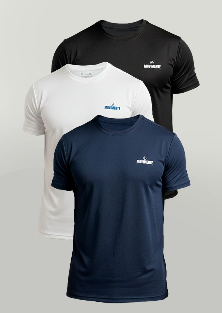 Kit Ritmo da Semana - 3 Camisetas