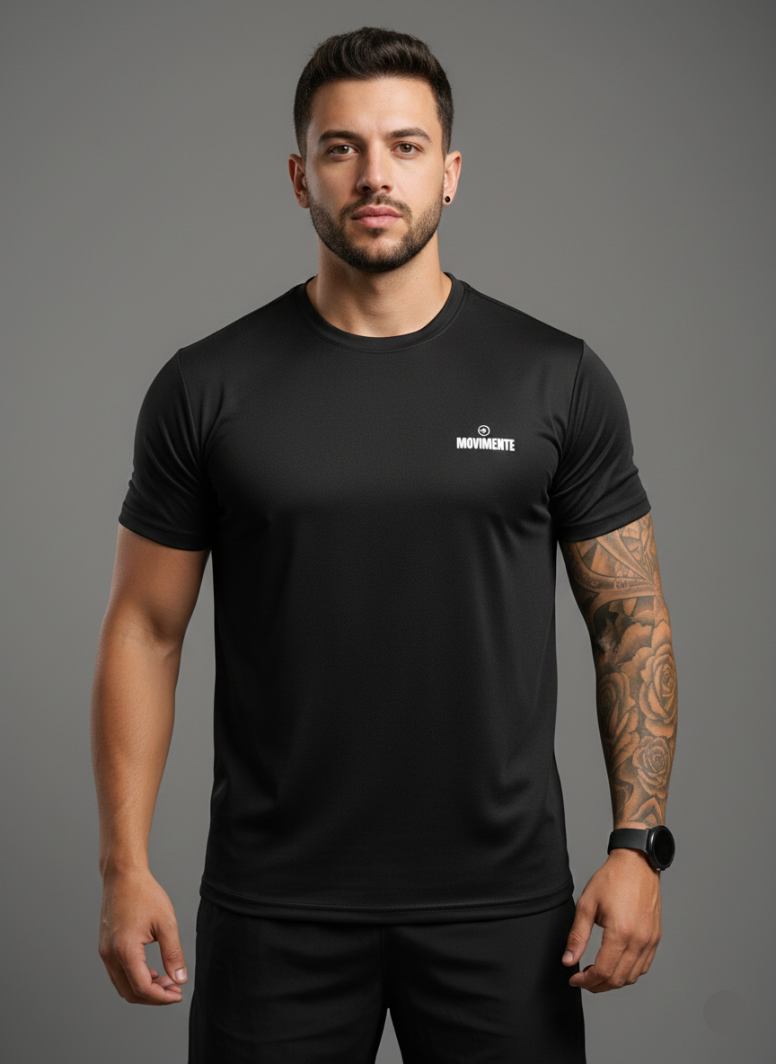 Camiseta Dry Fit Move Preta