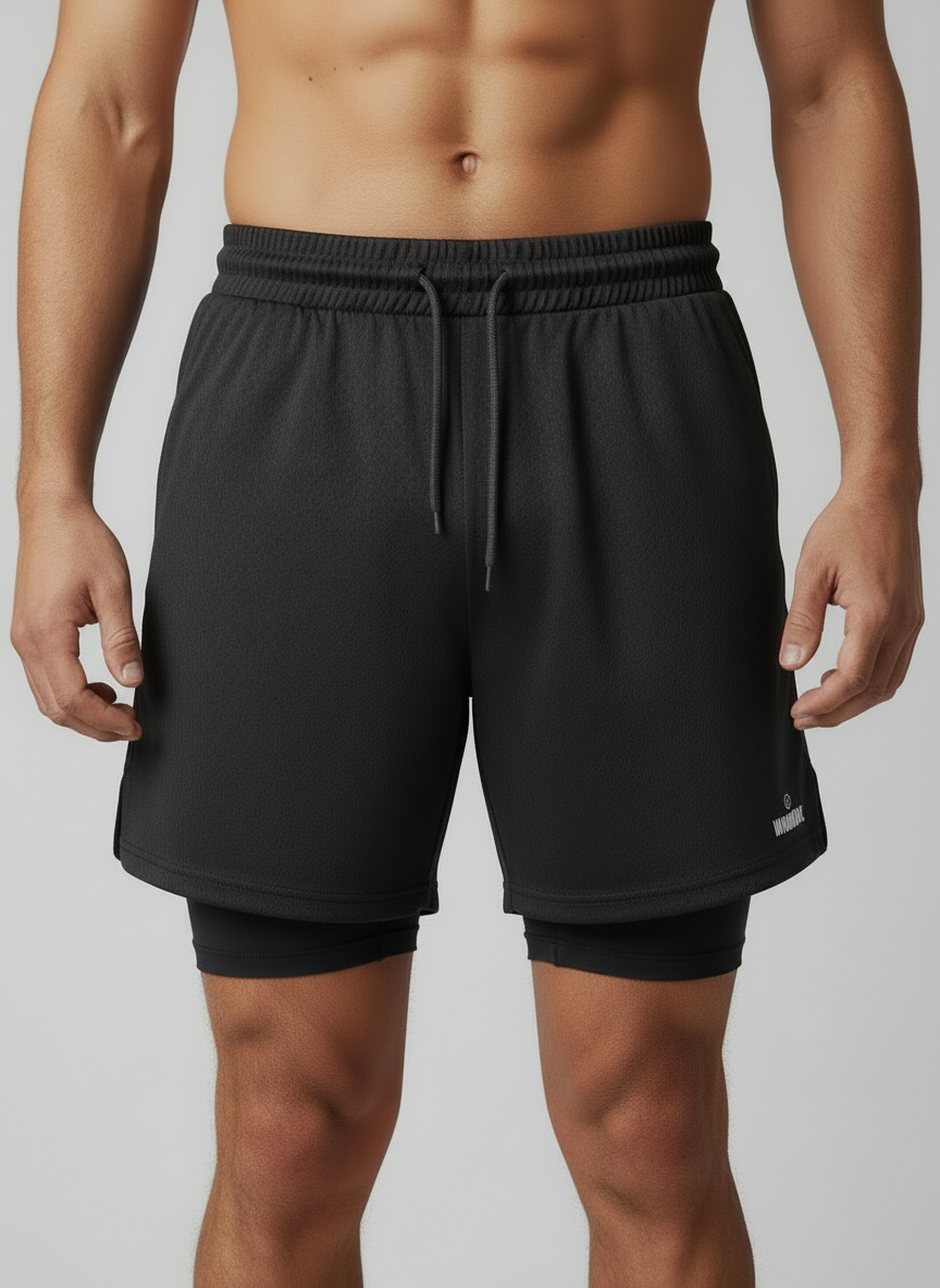 Short Dry Fit 2 em 1 Move Preto