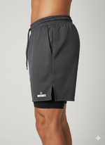 Kit Constância Pro - 3 Shorts 2 em 1